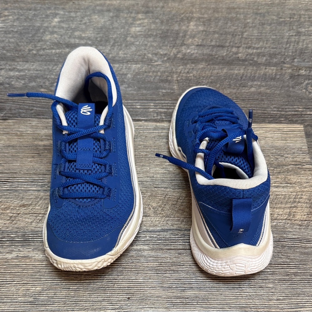 Under Armour Kids Navy Blue Sneakers